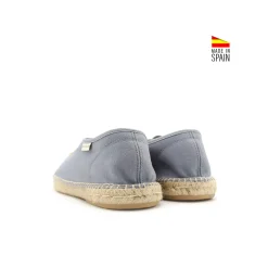 Alpargata cordones azul