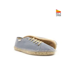 Alpargata cordones azul