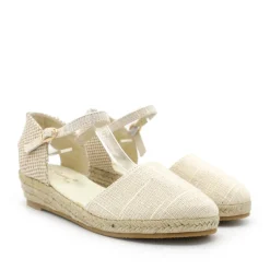 Alpargata cuña C209 beige