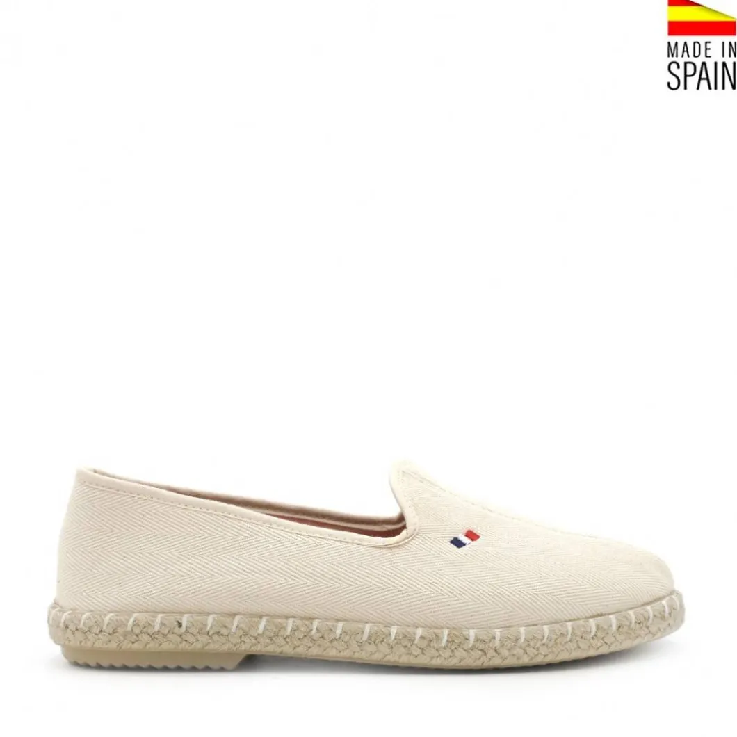 Alpargata espiga beige