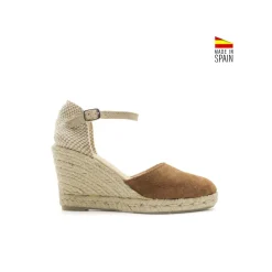 Alpargata hebilla camel