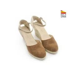 Alpargata hebilla camel