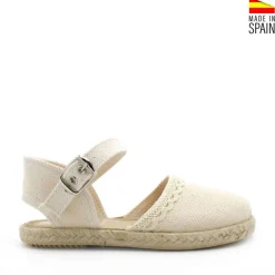 Alpargata niña 263 beige