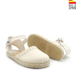 Alpargata niña 263 beige