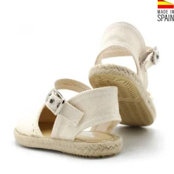 Alpargata niña 263 beige