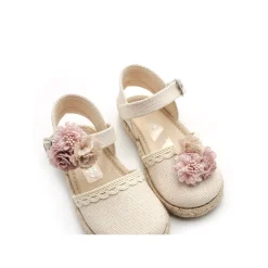 Alpargata niña 263 beige