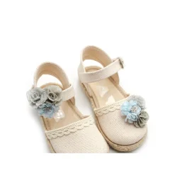 Alpargata niña 263 beige