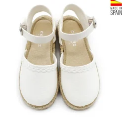 Alpargata niña 263 blanca