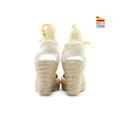 Alpargata rafia beige