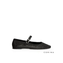 Bailarina crochet negro