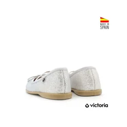 Bailarina glitter Victoria plata