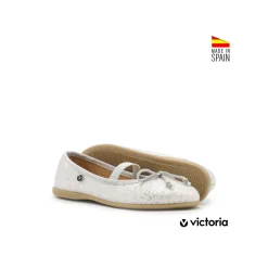 Bailarina glitter Victoria plata