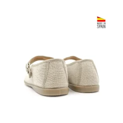 Bailarina lino beige