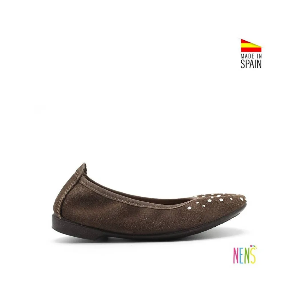 BAILARINA NENS STRASS TAUPE