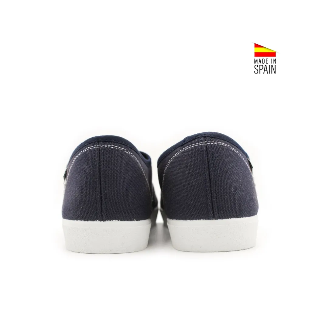 Bamba de verano azul marino