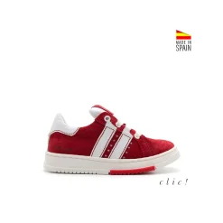 Bamba kaki, rojo y marino de Clic!
