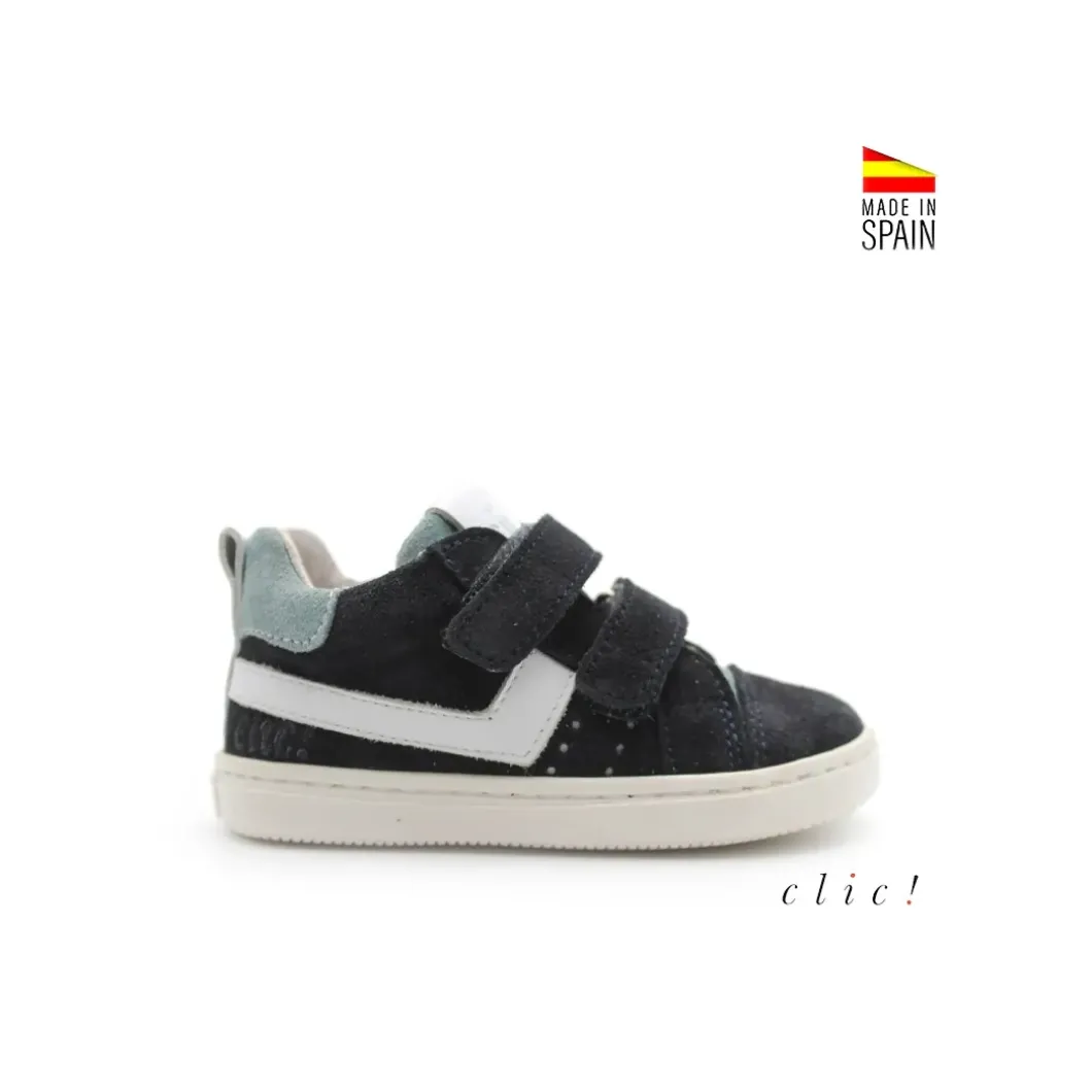 Bamba L velcros piel de Clic!