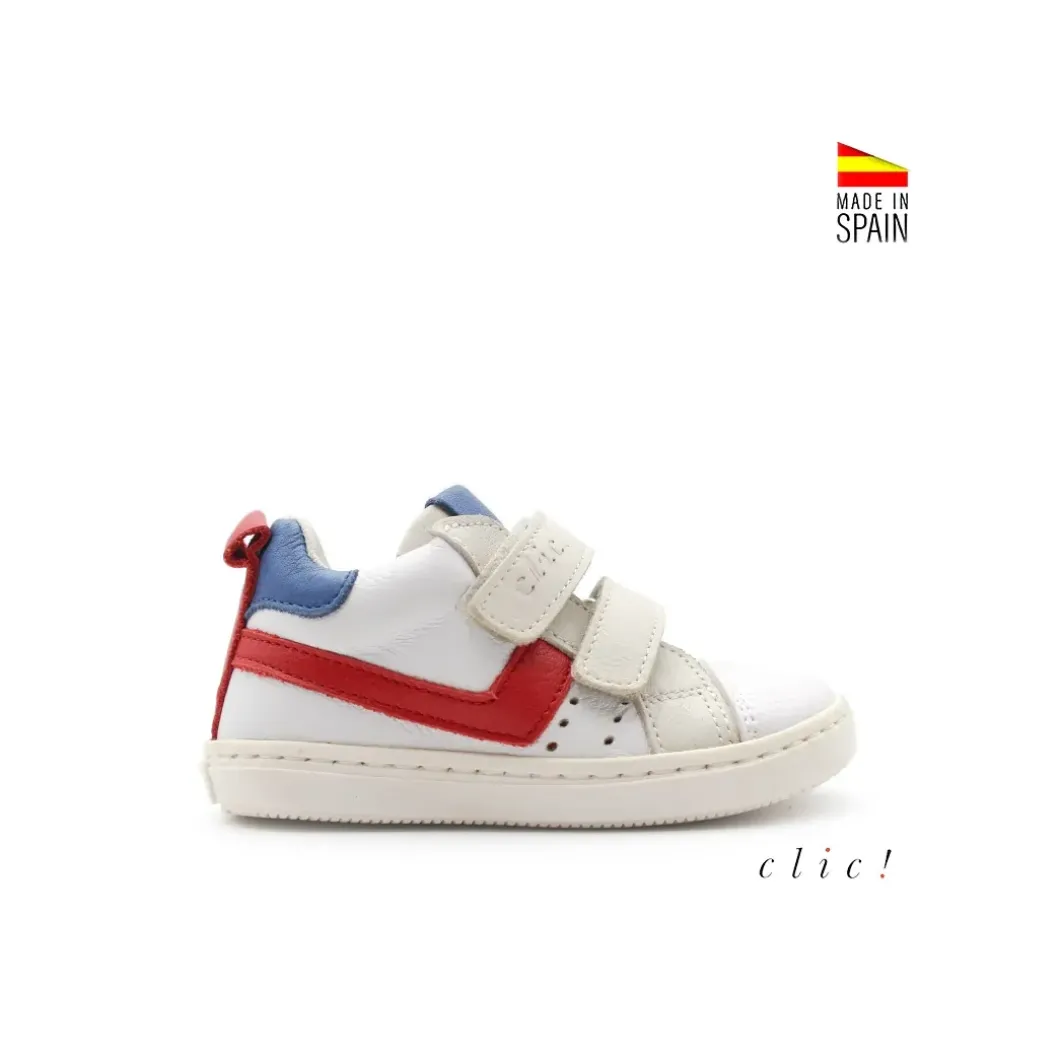 Bamba L velcros piel de Clic!