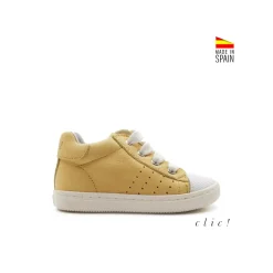 Bamba piel suave cordones Clic!