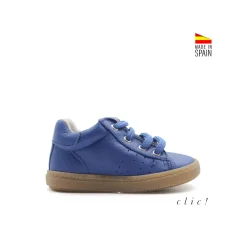 Bamba piel suave cordones Clic!