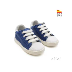 Bamba piel suave cordones Clic!