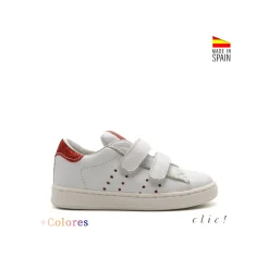 Bamba velcros con glitter Clic!