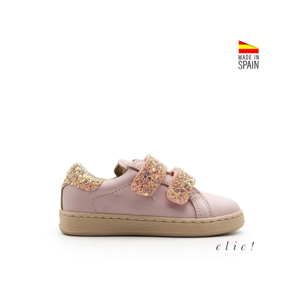 Bamba velcros de glitter Clic!