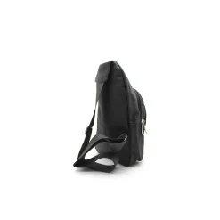 Bandolera negra cruzada