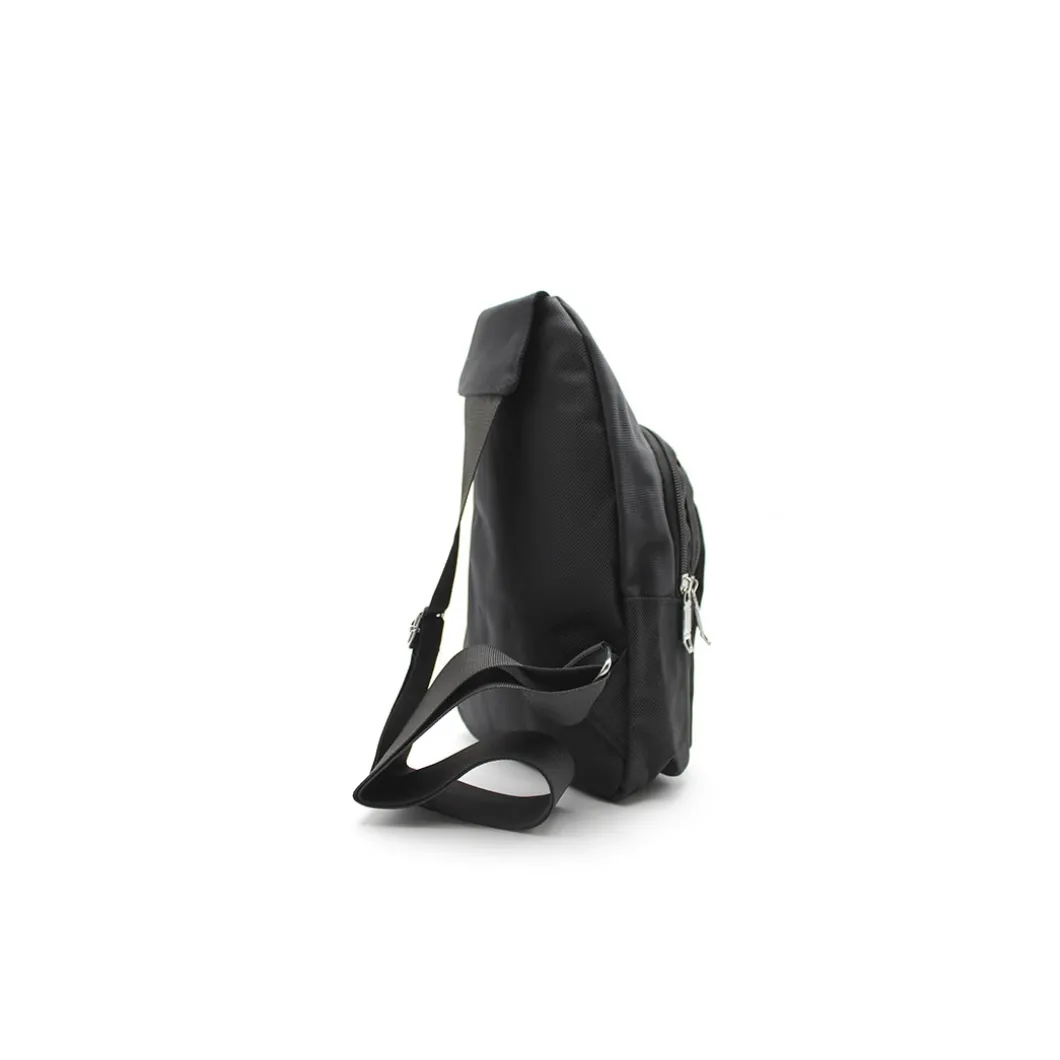 Bandolera negra cruzada