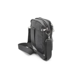Bandolera riñonera gris