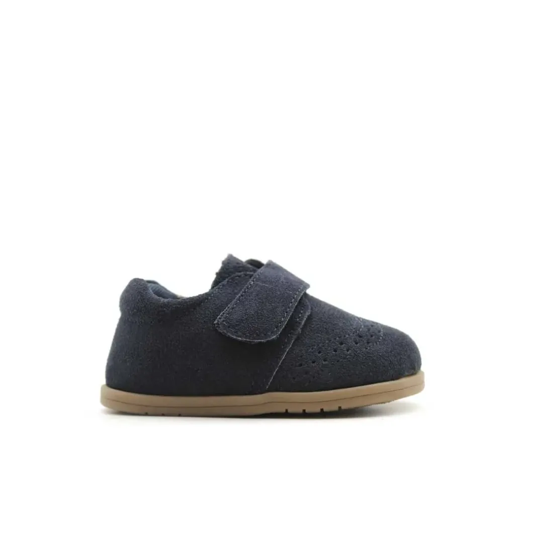 Blucher bebé barefoot azul marino
