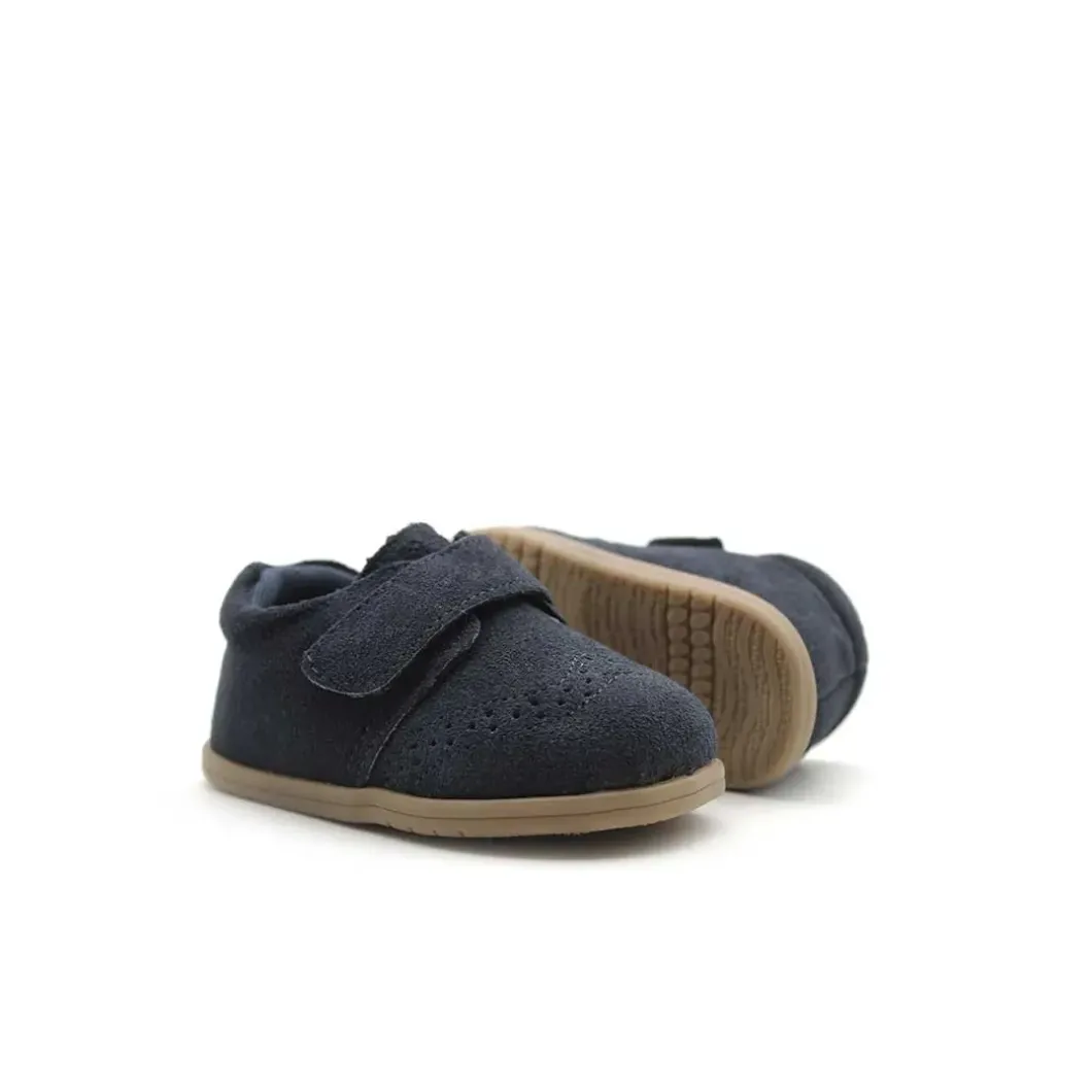 Blucher bebé barefoot azul marino