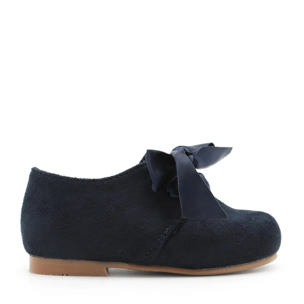 Blucher lazo azul marino