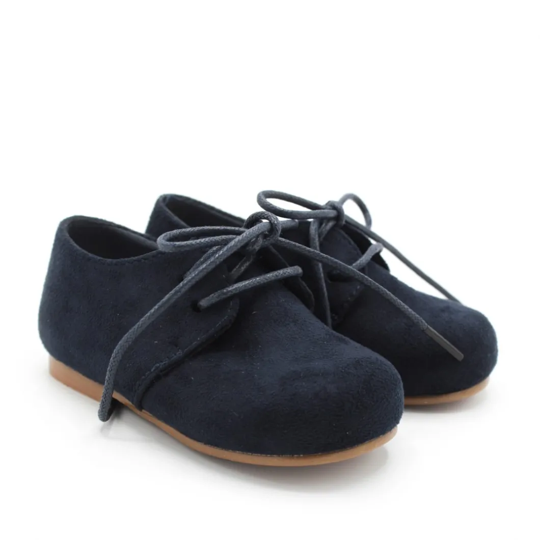Blucher lazo azul marino