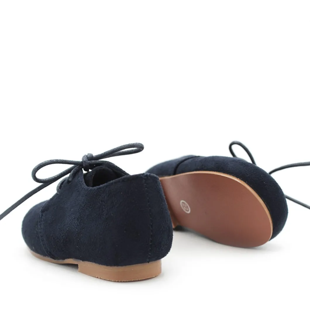Blucher lazo azul marino