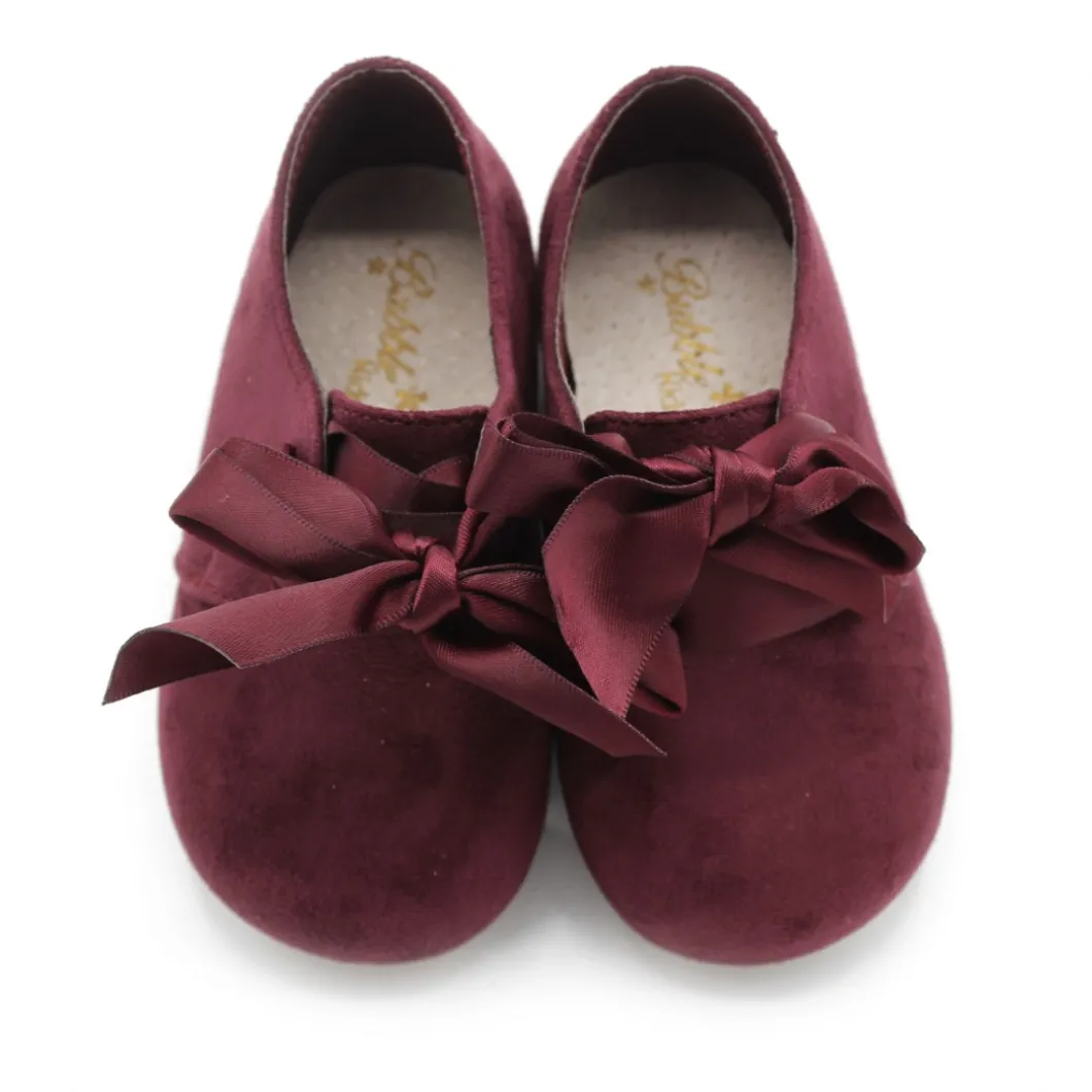 Blucher lazo burdeos