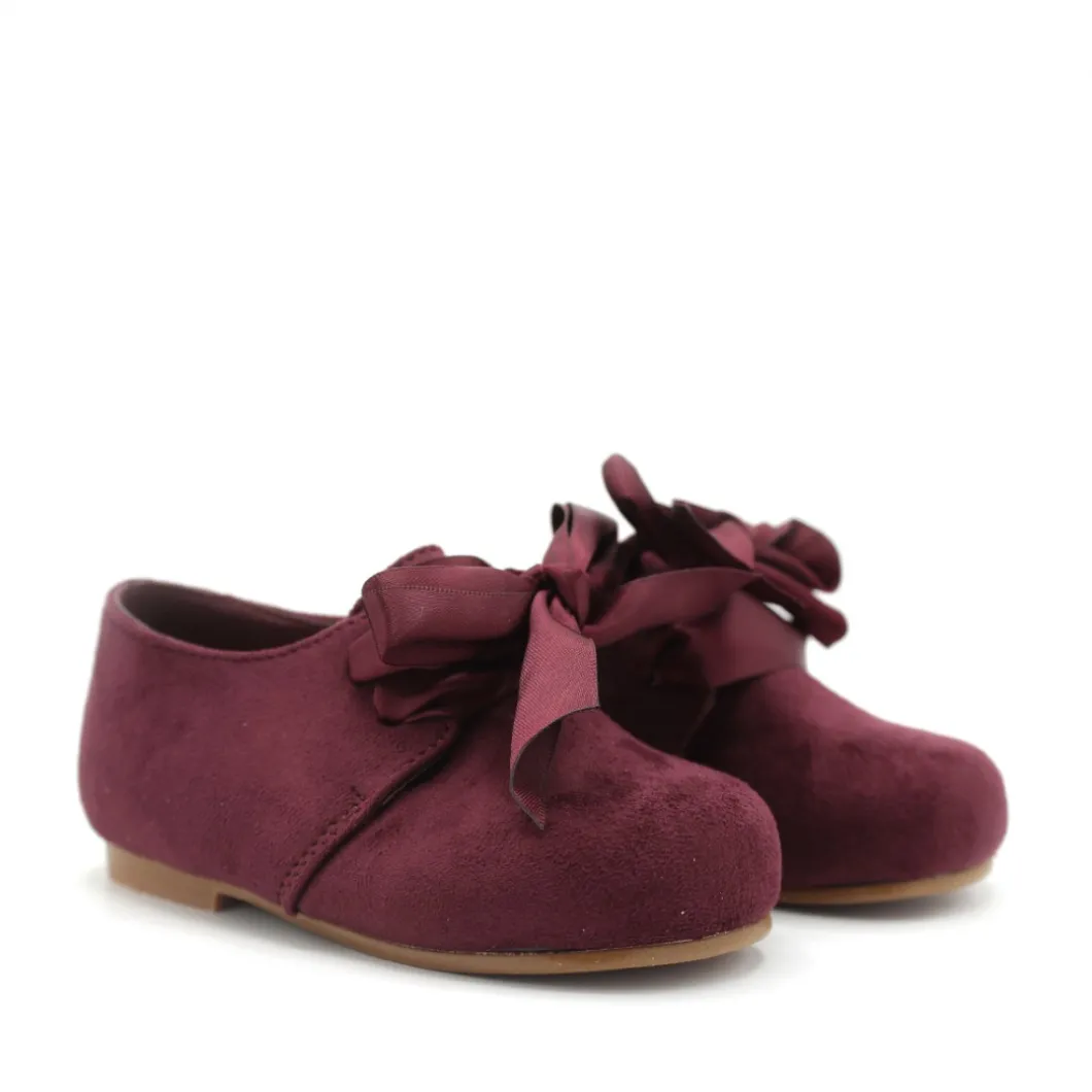 Blucher lazo burdeos