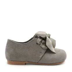 Blucher lazo gris