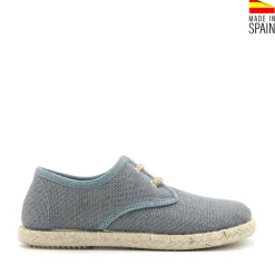 Blucher lino azul indigo