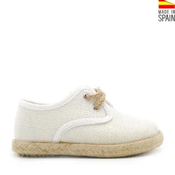 Blucher lino blanco