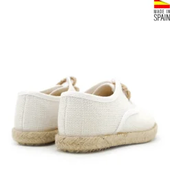 Blucher lino blanco