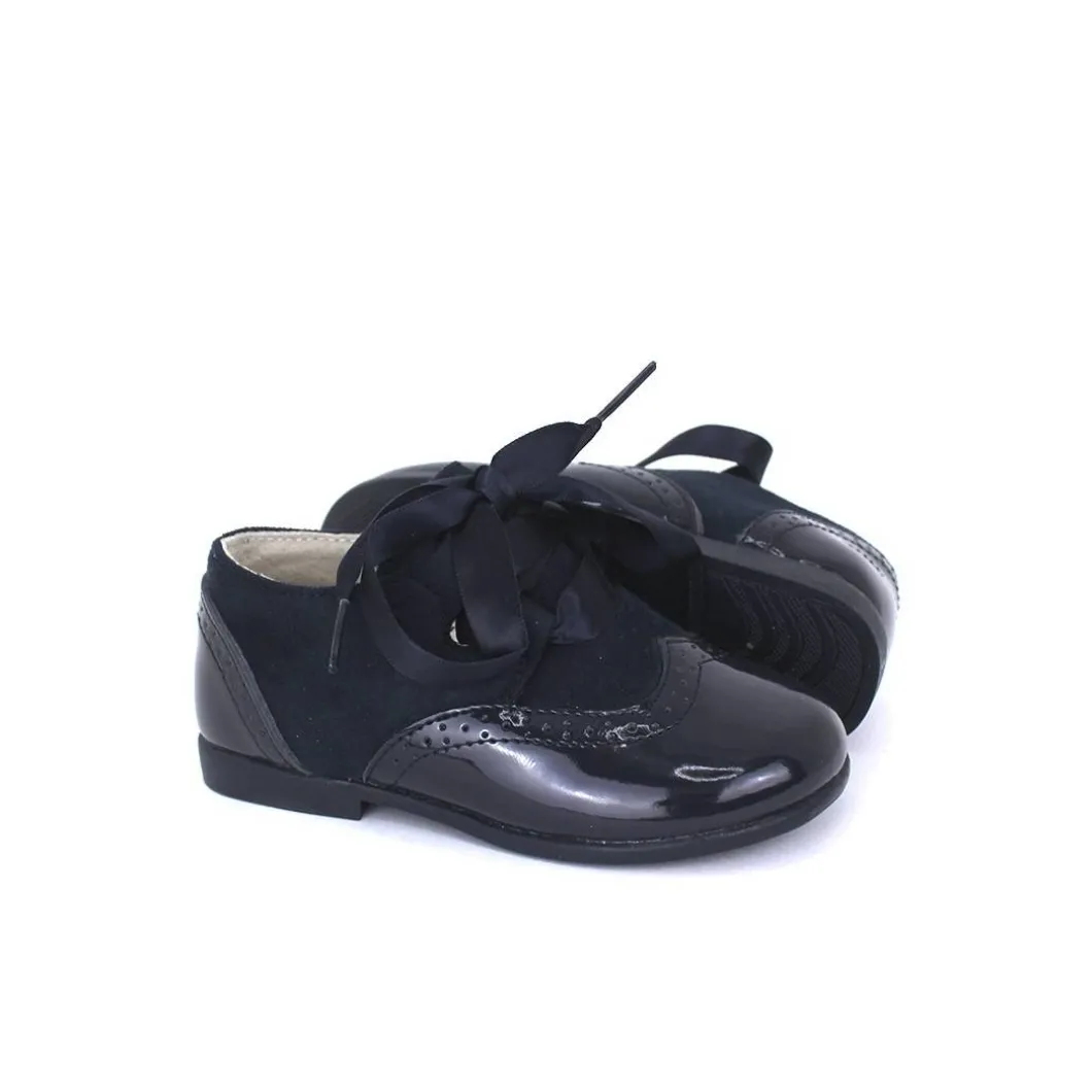 Blucher minibel azul marino
