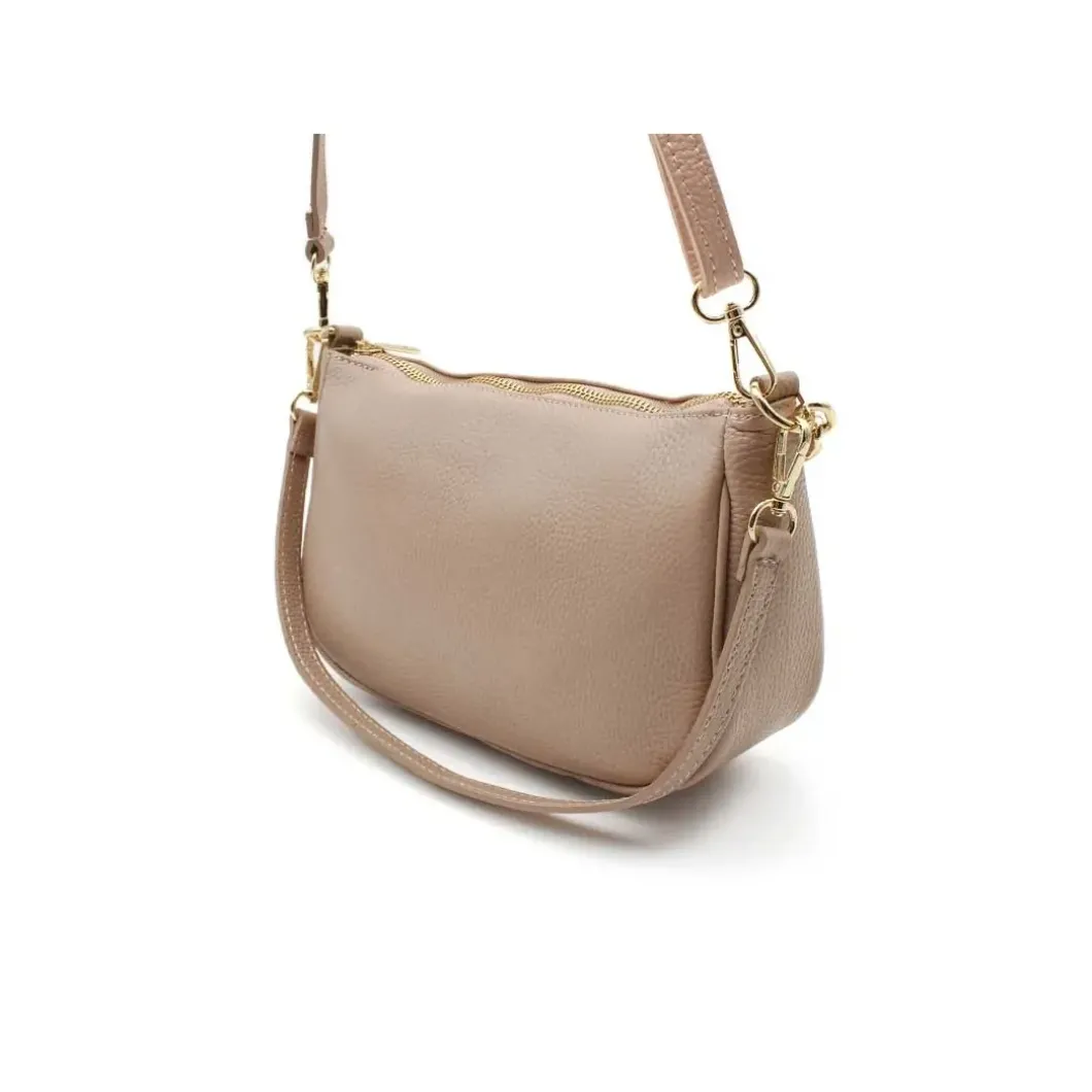 Bolso bandolera nude piel cadena