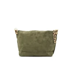 Bolso bandolera serraje verde