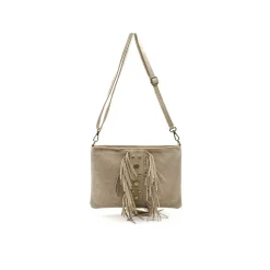 Bolso beige estilo bohemio
