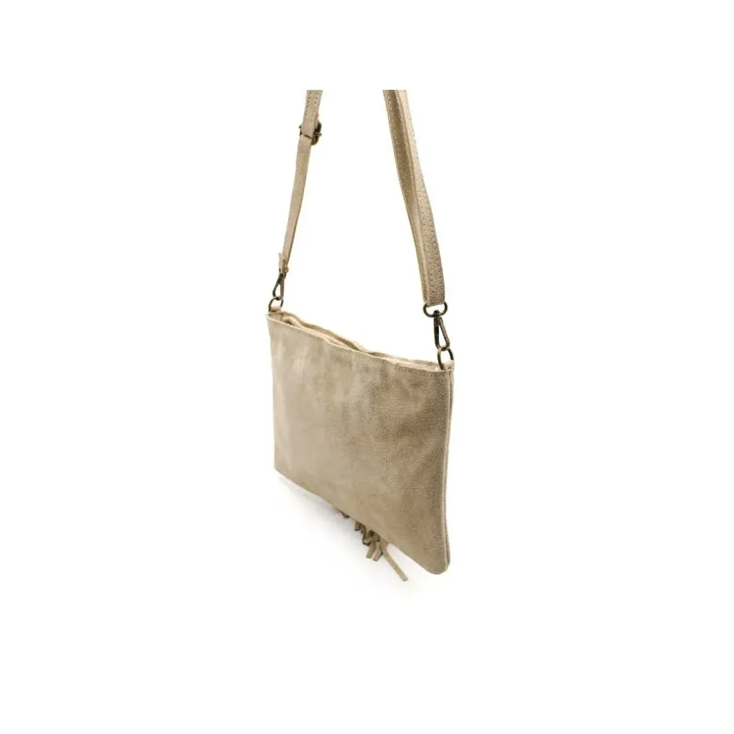 Bolso beige estilo bohemio