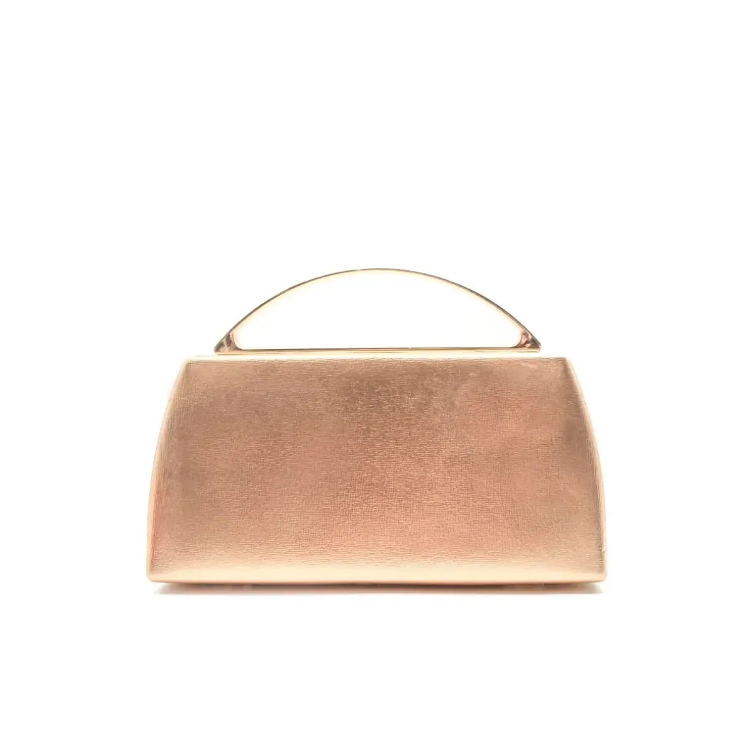 Bolso clutch asa champagne