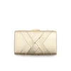 Bolso clutch dorado