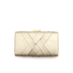 Bolso clutch dorado