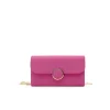Bolso fucsia fiesta satinado
